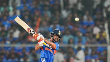 All 10 Sixes hit by Ishan Kishan en route to blazing 103(43)