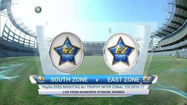T20 Zonal League, 2016-17 : South Zone vs East Zone – Highlights