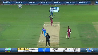IND vs WI 2019, 2nd ODI: Shai Hope Six