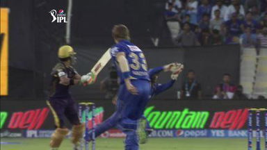 M25: RR vs KKR–  Gautam Gambhir Wicket