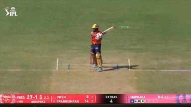 IPL 2025 M59: RR vs PBKS - Prabhsimran Singh Six