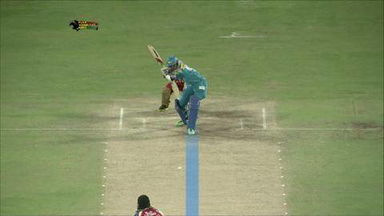 M46: PWI vs RCB – Ajantha Mendis Wicket