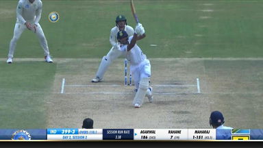 IND vs SA 2019, 1st Test, Day 2: Mayank Agarwal Six