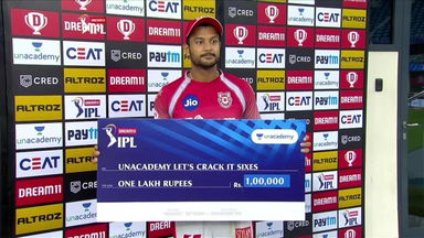 M02: DC vs KXIP – Unacademy Lets Crack It Sixes of the Match – Mayank Agarwal