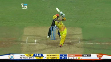 Q1: SRH vs CSK – Faf du Plessis Six