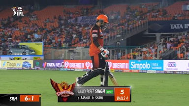M62: GT vs SRH – Anmolpreet Singh Wicket