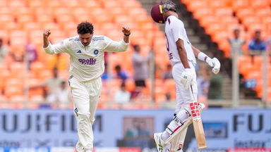 Bamboozled Kuldeep special rattles Shai Hope