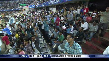 M1: KKR vs CSK –  Andre Russell Six