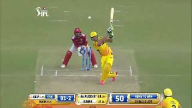 M53: KXIP vs CSK – Francois du Plessis Six