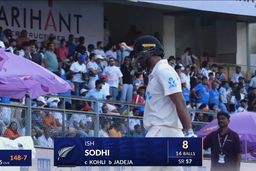 IND vs NZ 2024, 3rd Test: Ish Sodhi Wicket