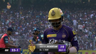 M39: KKR vs GT – Jagadeesan Narayan  Wicket