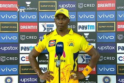 M30: CSK vs MI  – Dwayne Bravo Interview