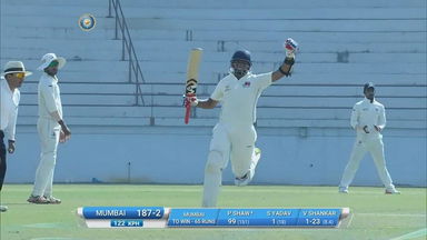 Ranji Trophy SF 1 2016-17 : Mumbai vs Tamil Nadu - Prithvi Shaw's 120