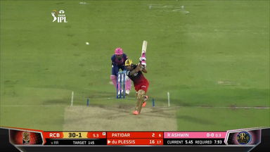 M39: RCB vs RR – Faf Du Plessis Six