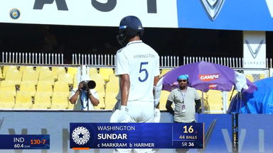 IND vs SA 2025, 2nd Test: Washington Sundar Wicket