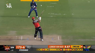 M58: SRH vs LSG –  Abdul Samad  Six