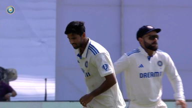 Castled: Washington Sundar gets the better of Rachin Ravindra again