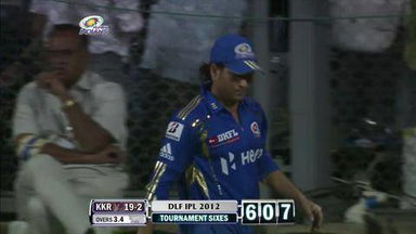 Match 65 KKR vs MI – Gambhir's Six