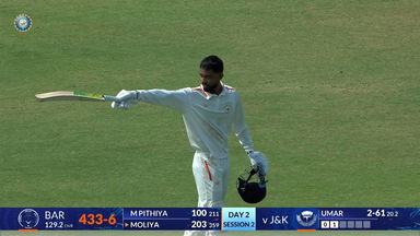 Ranji Trophy 2026-27, BCA vs JKCA: Mahesh Pitiya shines with an impactful 102(214)