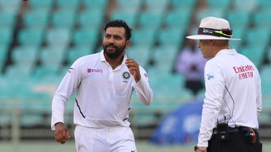 Rohit Sharma bowls a maiden