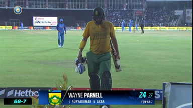 IND vs SA 2022, 1ST T20I: Wayne Parnell  Wicket
