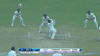 IND vs SL 2017, 3rd Test Day 4: Dhananjaya de Silva Six