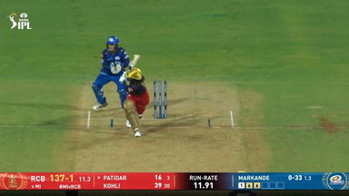 IPL 2026 M20: MI vs RCB - Rajat Patidar Six