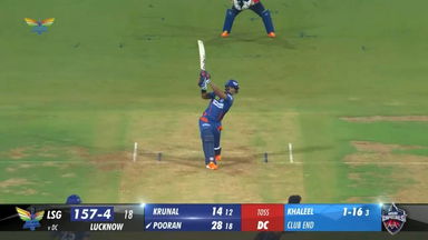 M03: LSG vs DC – Nicholas Pooran Six