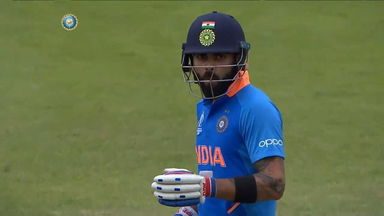 That Dhoni Six that stunned Virat