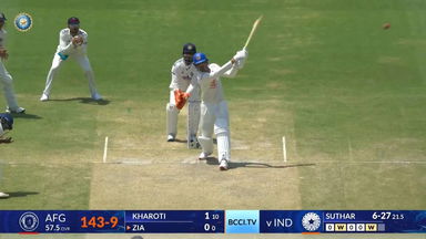IND vs AFG 2026, Only Test: Zia Ur Rehman Akbar Six
