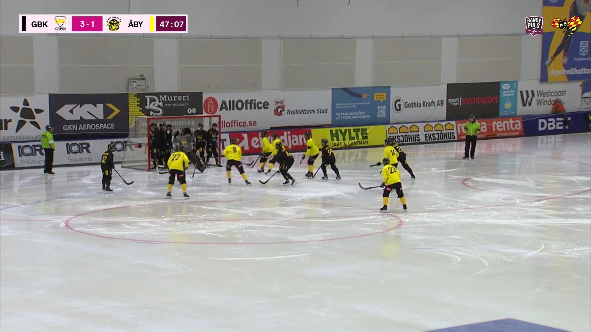 Highlights: Gripen Trollhättan BK - Åby/Tjureda IF