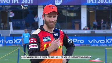 M33: DC vs SRH  – Toss