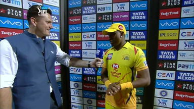 Q1: SRH vs CSK – Dwayne Bravo Interview