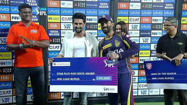 M44: KXIP vs KKR – Star Plus nayi soch award – Dinesh Karthik