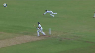 Duleep Trophy 2026 QF2, North Zone vs West Zone: Ayush Doseja's brilliant diving catch to dismiss Harvik Desai