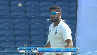 Ranji Trophy 2017-18, SF : Bengal vs Delhi - Fall of wickets - Bengal