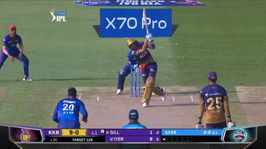 M41: KKR vs DC – Shubman Gill Six