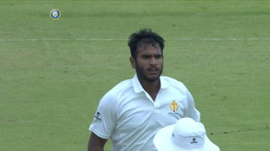 Ranji Trophy 2021-22, Karnataka v Uttar Pradesh, QF: Uttar Pradesh 1st Innings Fall of Wickets