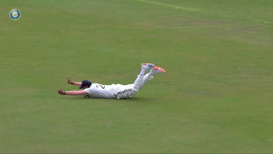 DULEEP TROPHY 2024, India C vs India D: Brilliant catches ft. Harshit Rana & Atharva Taide