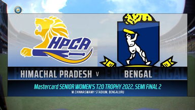 Senior Women's T20 Trophy 2022 SF2 : Himachal Pradesh vs Bengal: Match Highlights