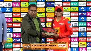 Player of the Match: Match 14, Gujarat Giants vs UP Warriorz, WPL 2026: Rajeshwari Gayakwad