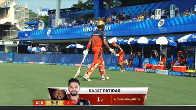 M10: RCB vs KKR   – Rajat Patidar Wicket