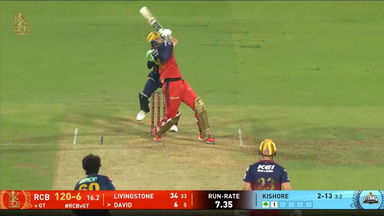 IPL 2025 M14: RCB vs GT - Tim David Six