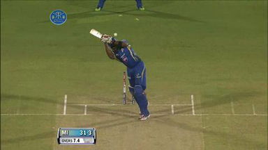 M23: RR vs MI – Fall Of Wickets