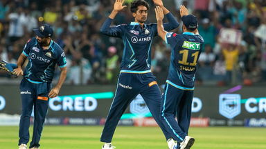 Sai Kishore's first wicket on IPL debut