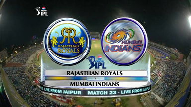 IPL 2013 M23: RR vs MI – Match Highlights