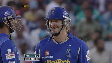 Match 52 PWI vs RR – Watson's 3rd Six