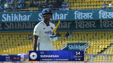 IND vs SA 2025, 2nd Test: Sai Sudharsan Wicket
