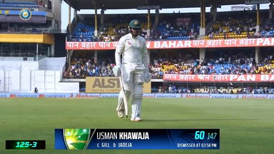 IND vs  AUS 2023, 3RD Test: Usman Khawaja  Wicket