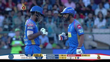 39 from 8 balls: Samson causes mayhem in Bengaluru